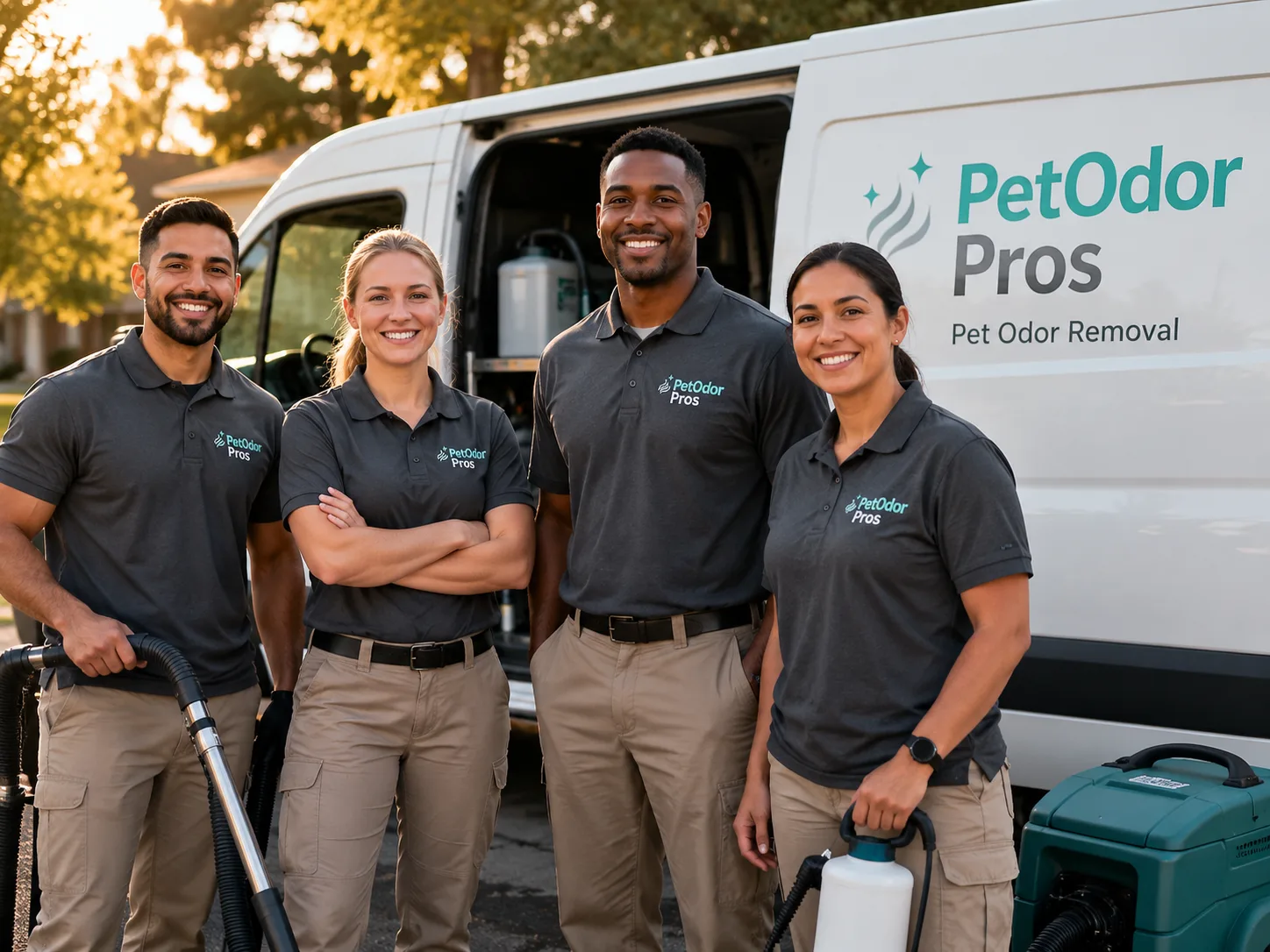 Pet Odor Removal team serving Oak Grove, MO